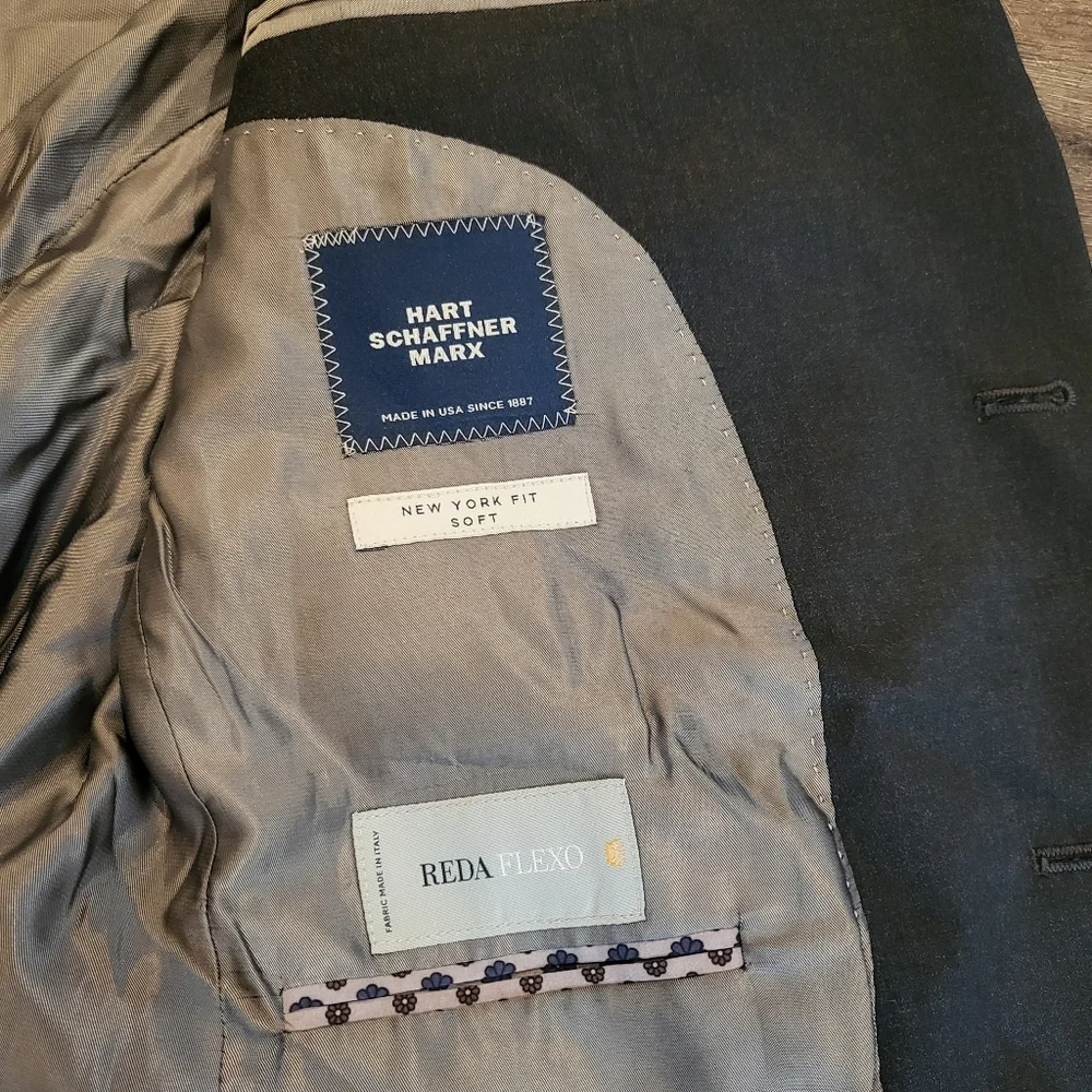 Hart Schaffner Marx New York Worsted Wool Blazer - Picture 8 of 14